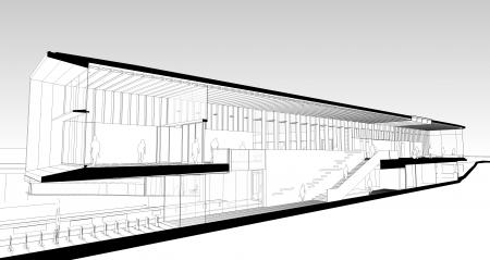 Atrium Section, mgb’s North Vancouver City Hall Project Atrium Section, mgb’s North Vancouver City Hall Project